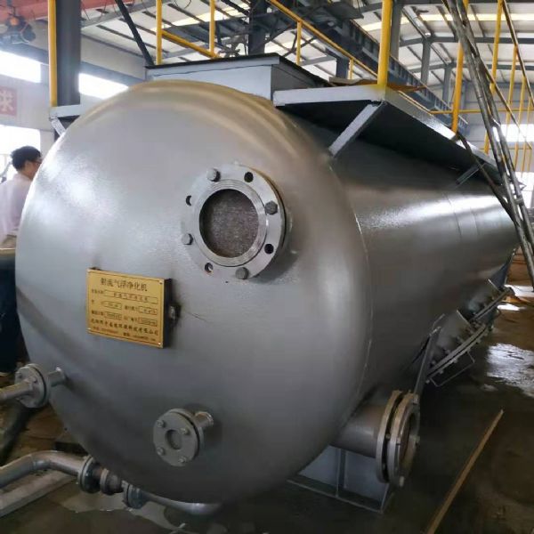 金隆环保射流式气浮机试机