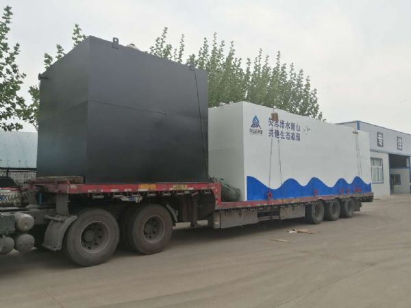 智能一体化污水处理设备继续发货